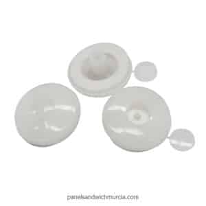 Botones fijación policarbonato