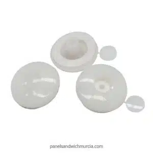 Botones fijación policarbonato