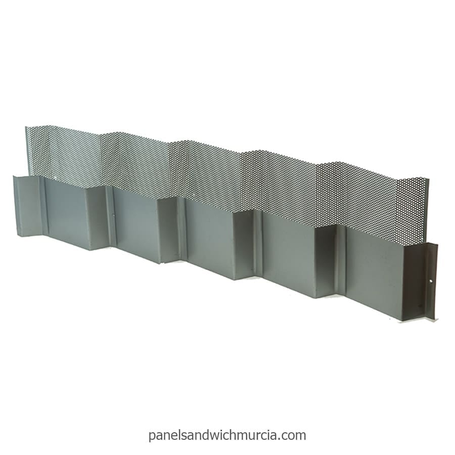 Chapa metálica decorativa