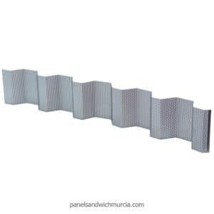 Chapa metálica perforada