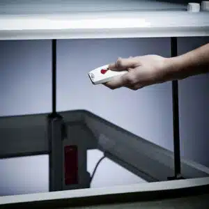 Claraboya apertura eléctrica con mando a distancia