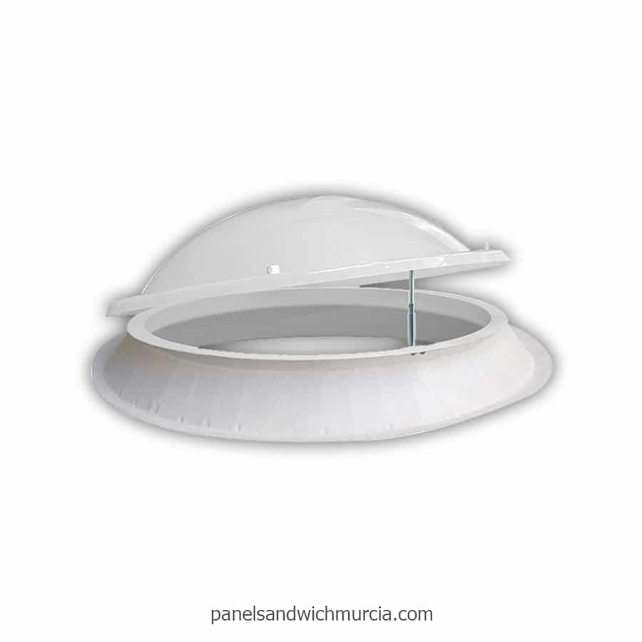 Claraboya circular metacrilato