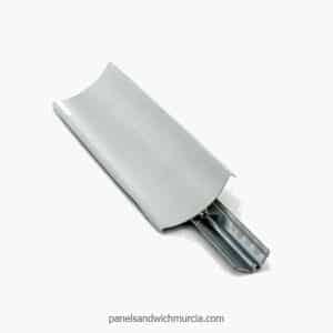 Cóncavo sanitario para panel sándwich base y tapa