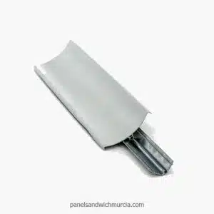 Cóncavo sanitario para panel sándwich base y tapa