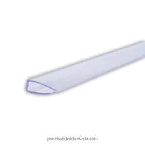 Perfil "U" policarbonato