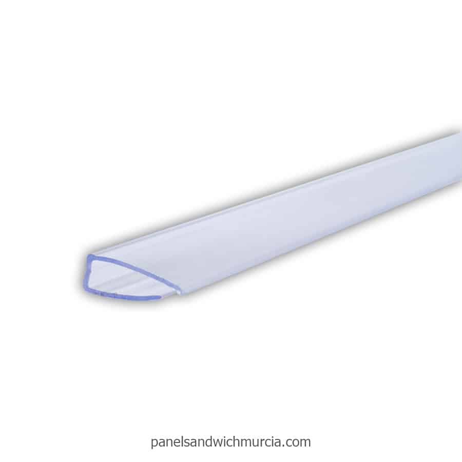 Perfil "U" policarbonato