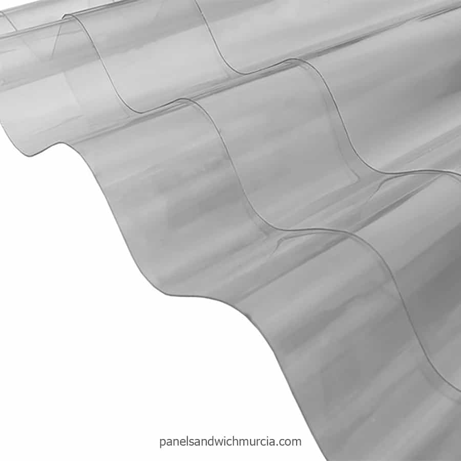 Policarbonato compacto gran onda