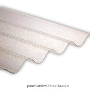 Poliéster ondulado gran onda