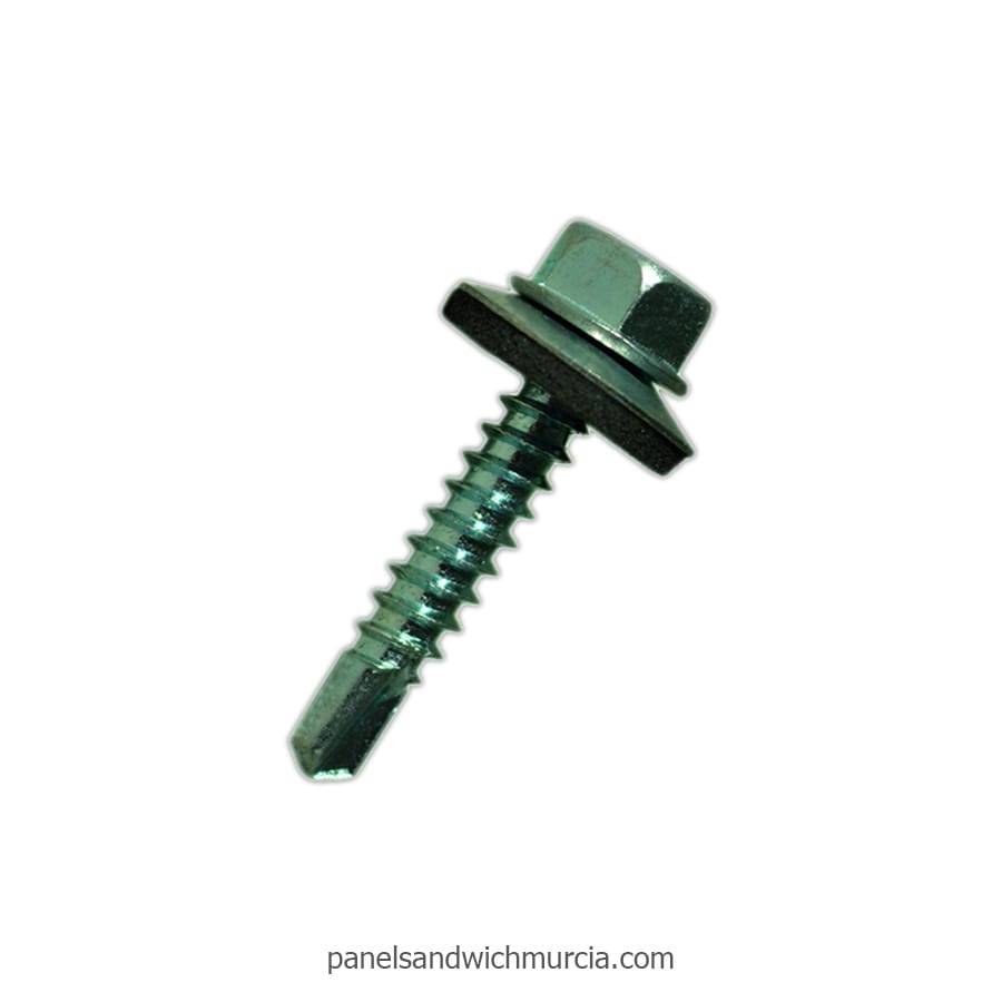 Tornillo autotaladrante cubierta y fachada 5,5x22mm